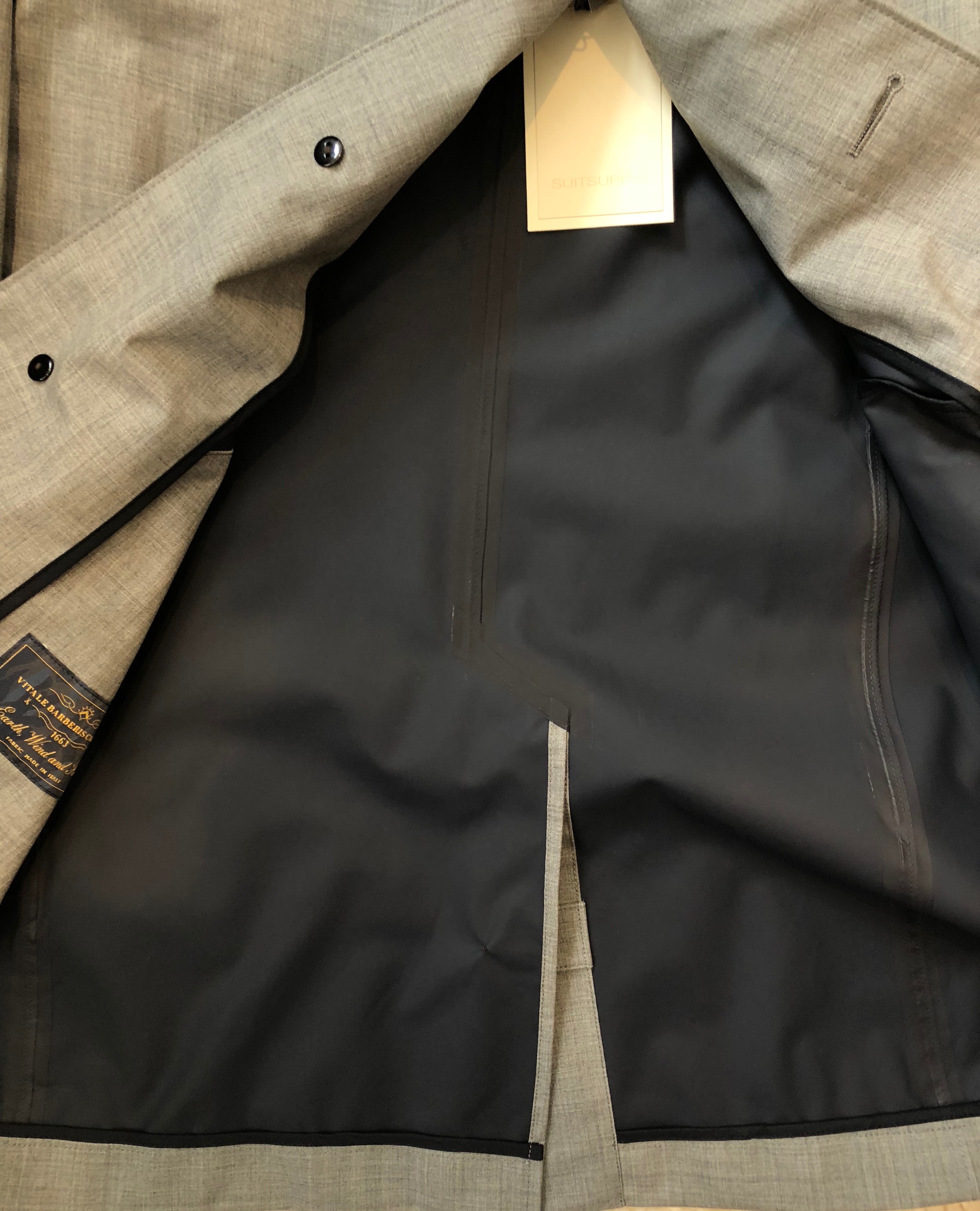 Review: SuitSupply’s New Light Grey Raincoat — The Peak Lapel